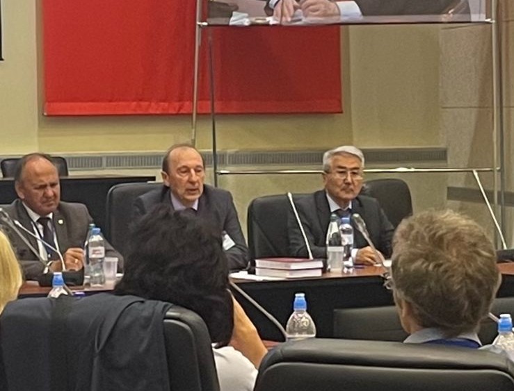Temirbekov’s plenary presentation